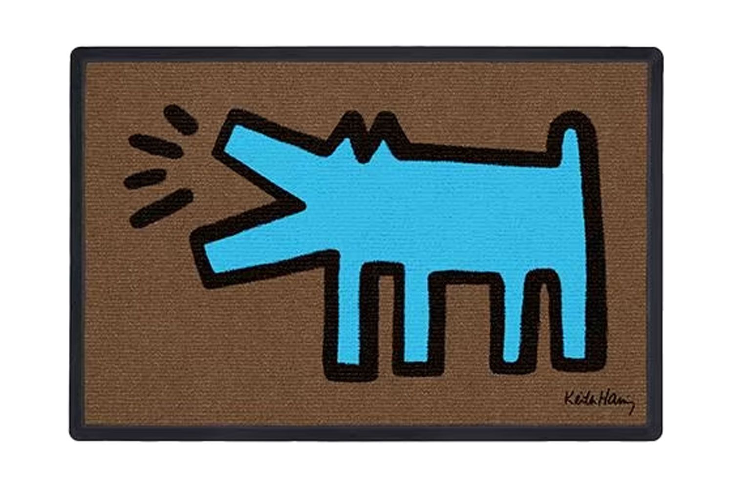 Ruggable Keith Haring Barking Dog Doormat