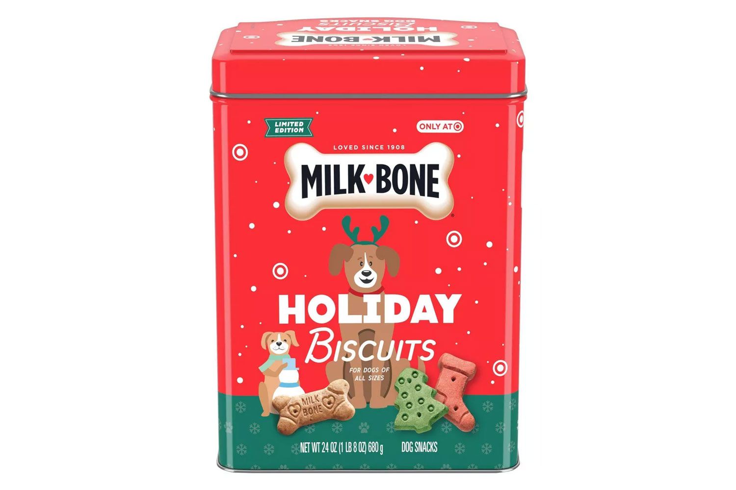 Milk-Bone Limited-Edition Holiday Biscuits Dog Treats