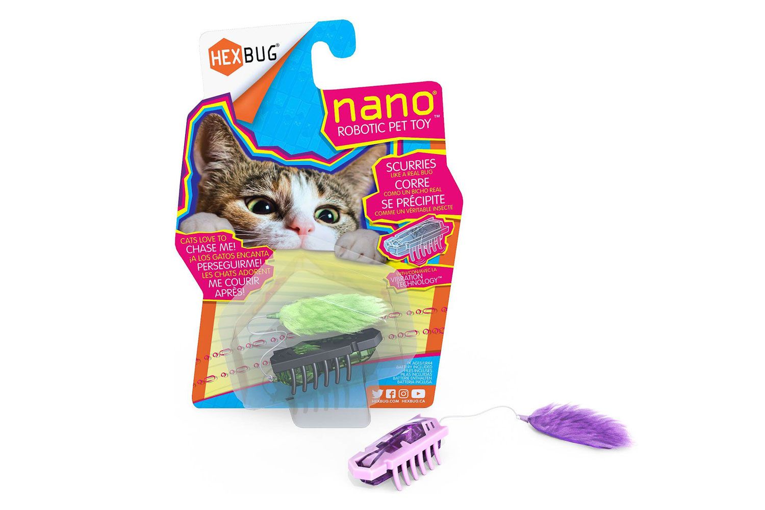 HEXBUG纳米机器猫玩具