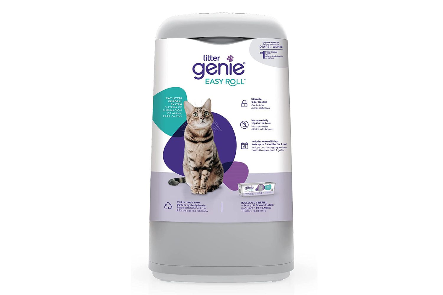 Litter Genie Easy Roll Cat Litter Disposal System