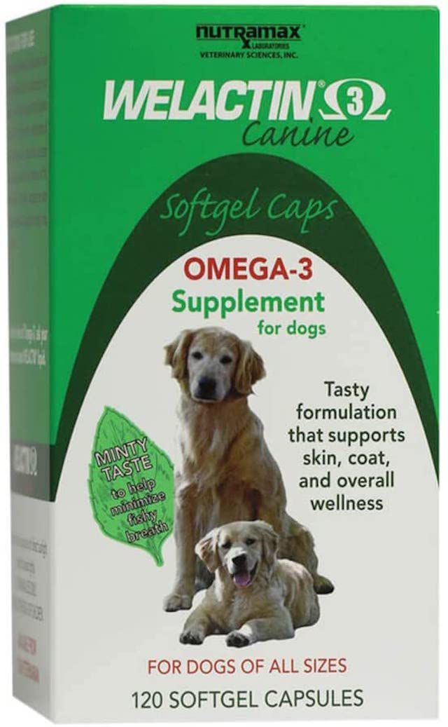Welactin Omega-3皮肤和外套补充剂