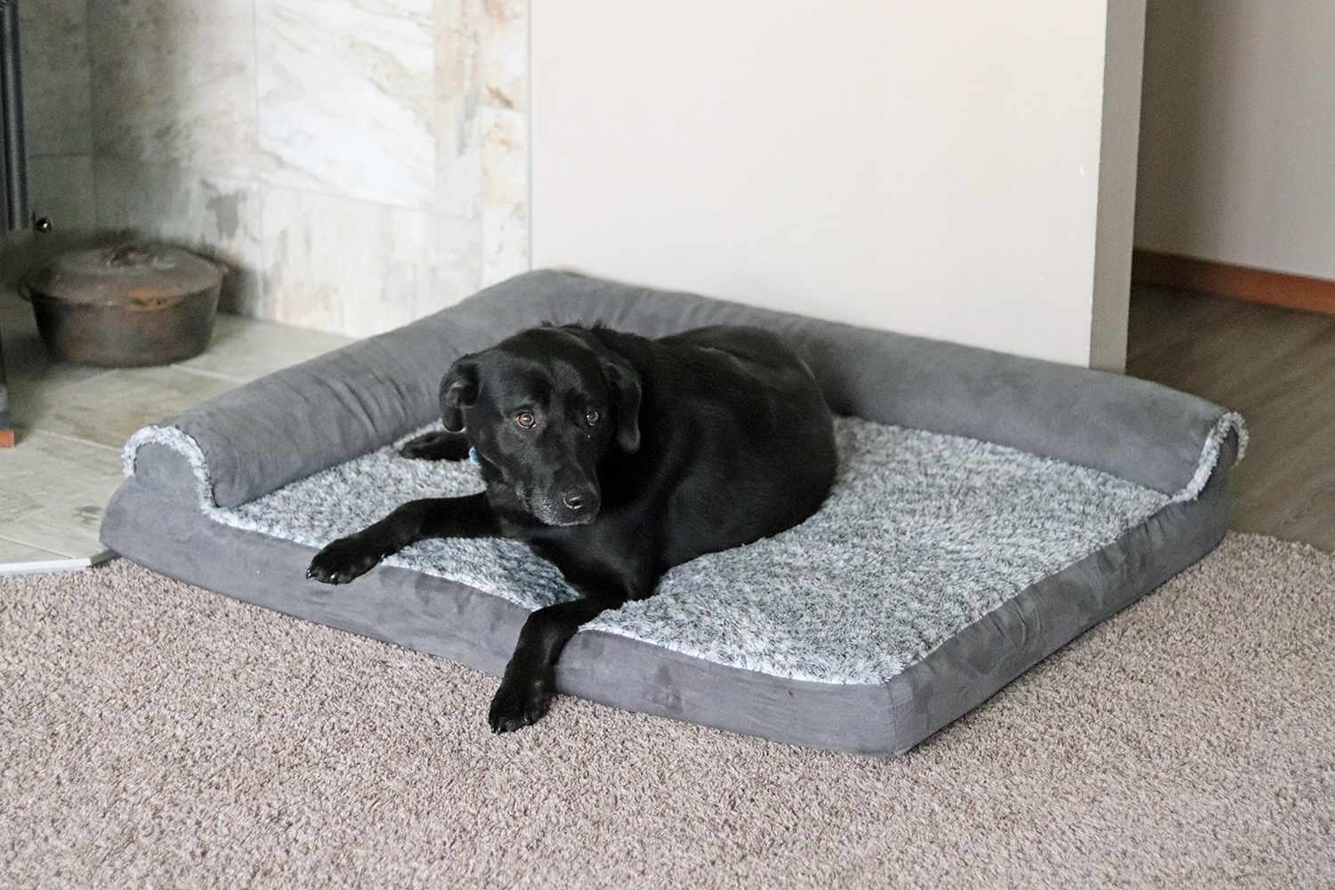 Furhaven宠物毛绒整形沙发＂width=