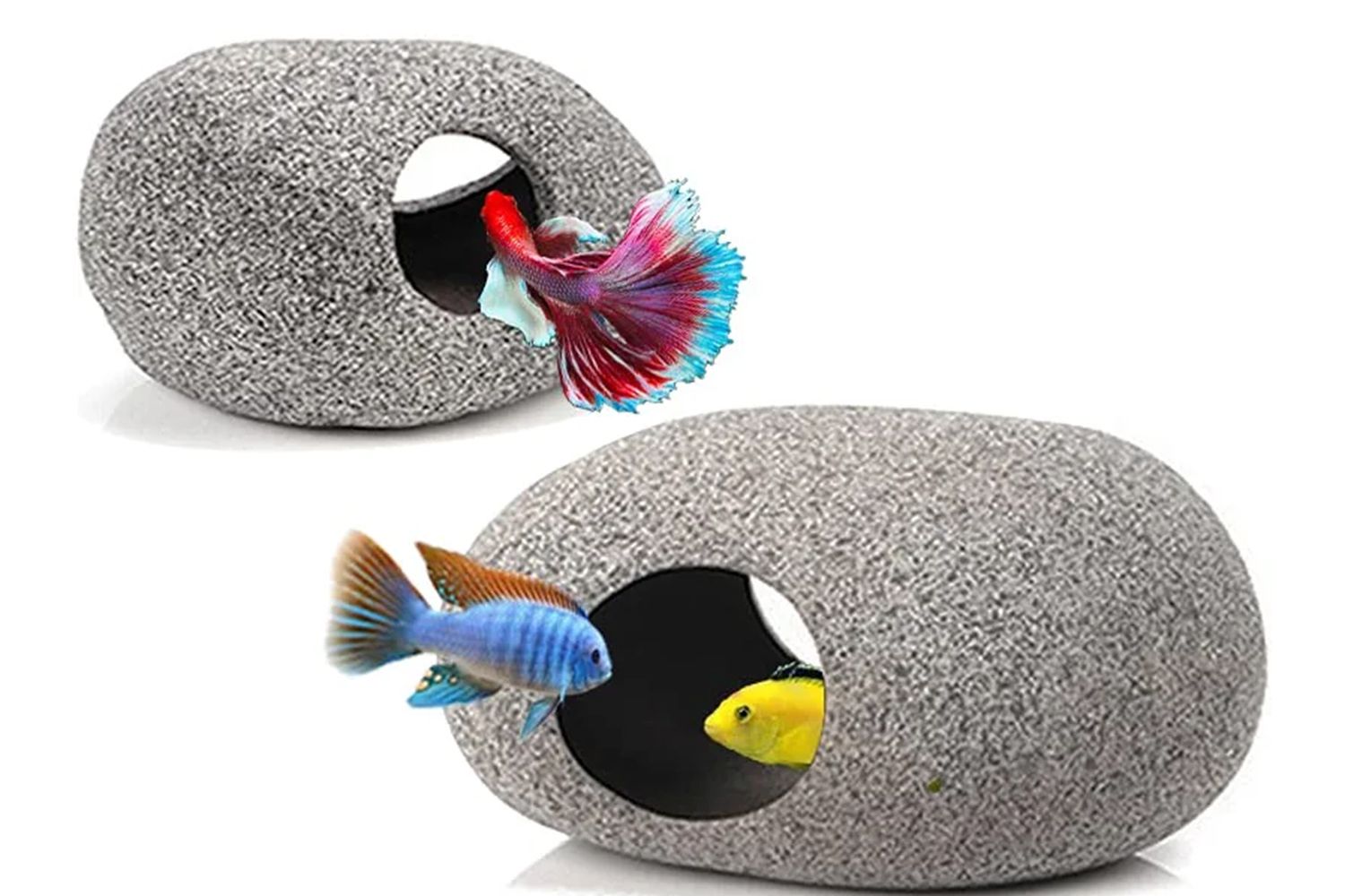 MUNLIT可堆叠水族馆岩石洞穴