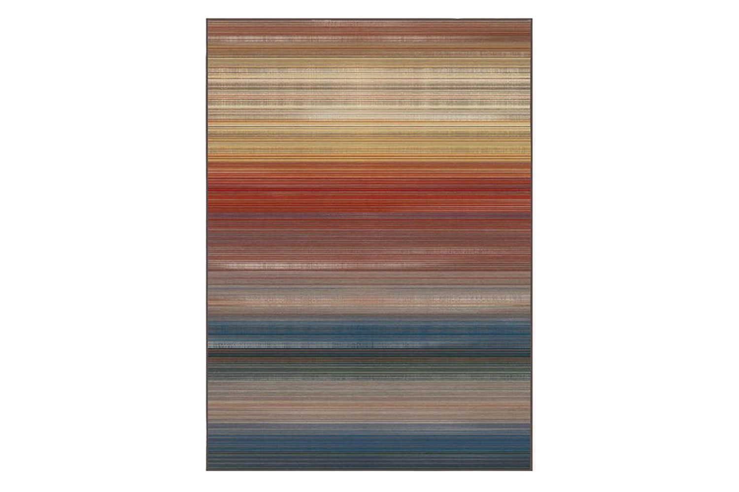 Ruggable Linear Striped Multicolor Rug