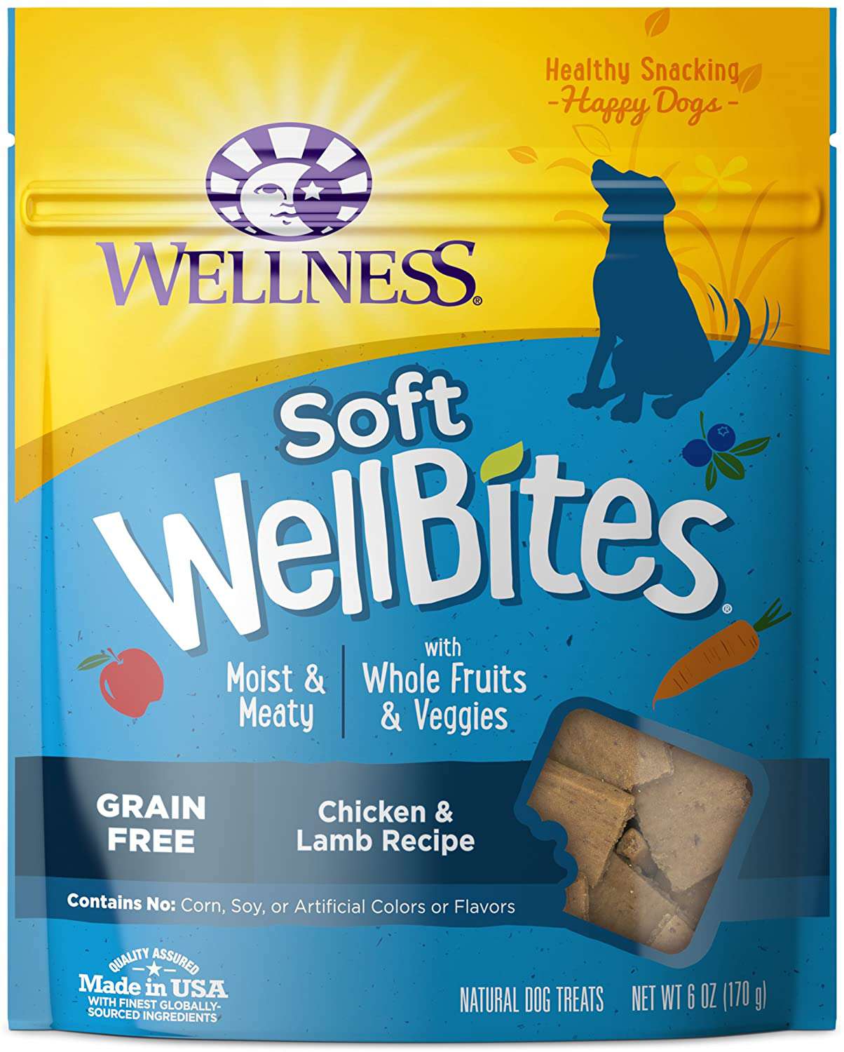 Wellness WellBites无谷物软耐嚼狗粮