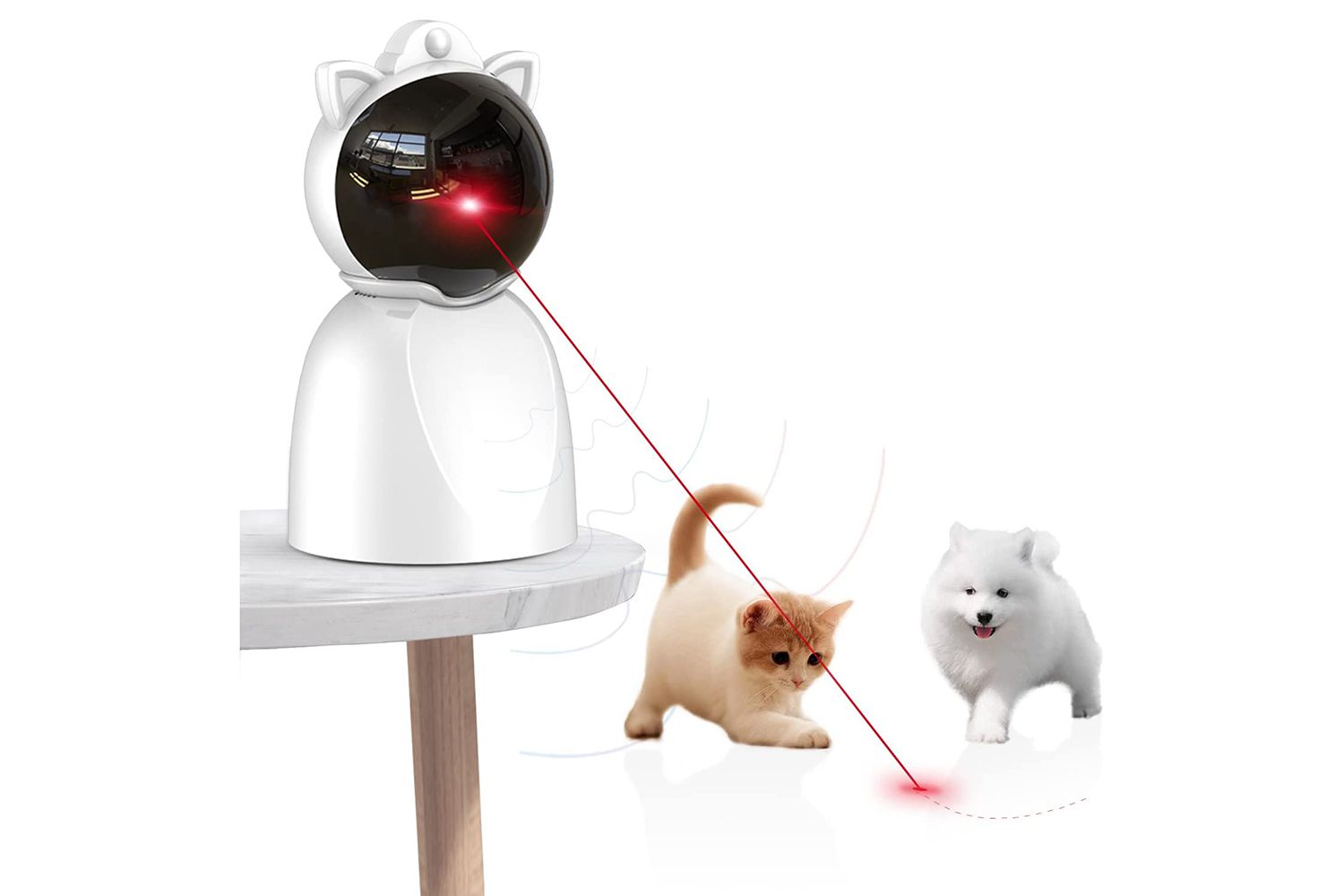 Valonii可充电运动激活猫激光玩具