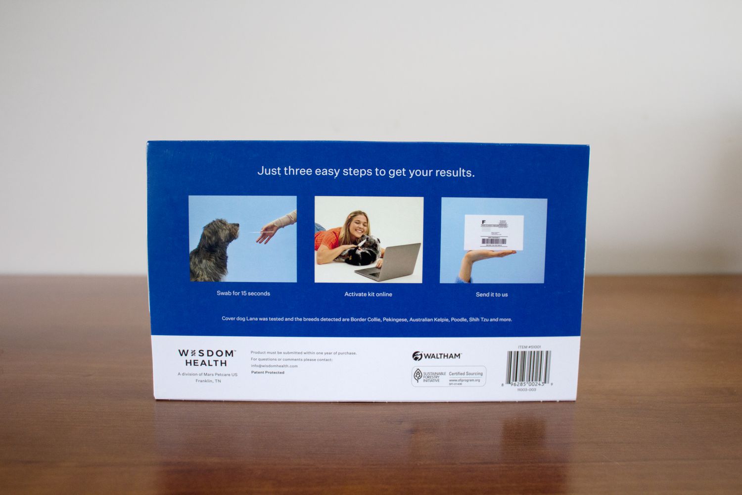 Wisdom Panel Essential Dog DNA Collection Kit
