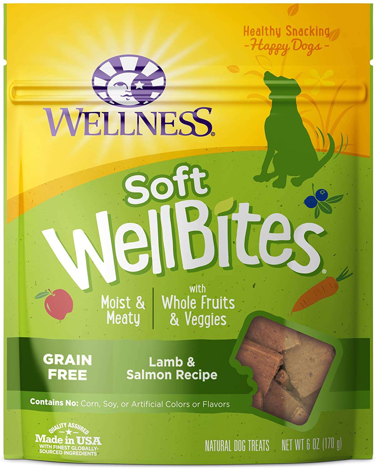 健康软Wellbites软和耐嚼的狗粮