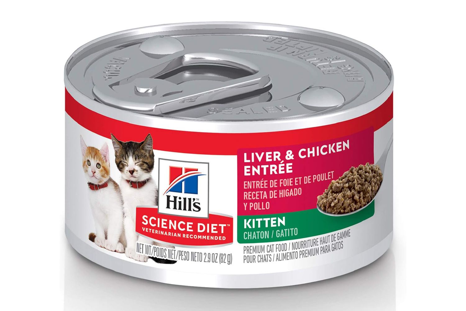 Hill's Science Diet Kitten Liver & Chicken Entree Canned Cat Food