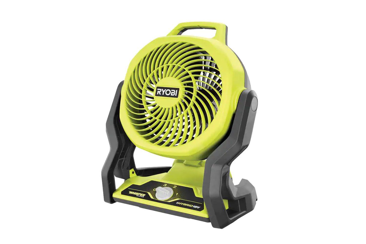 Ryobi One+ 18v无绳混合耳语系列风扇