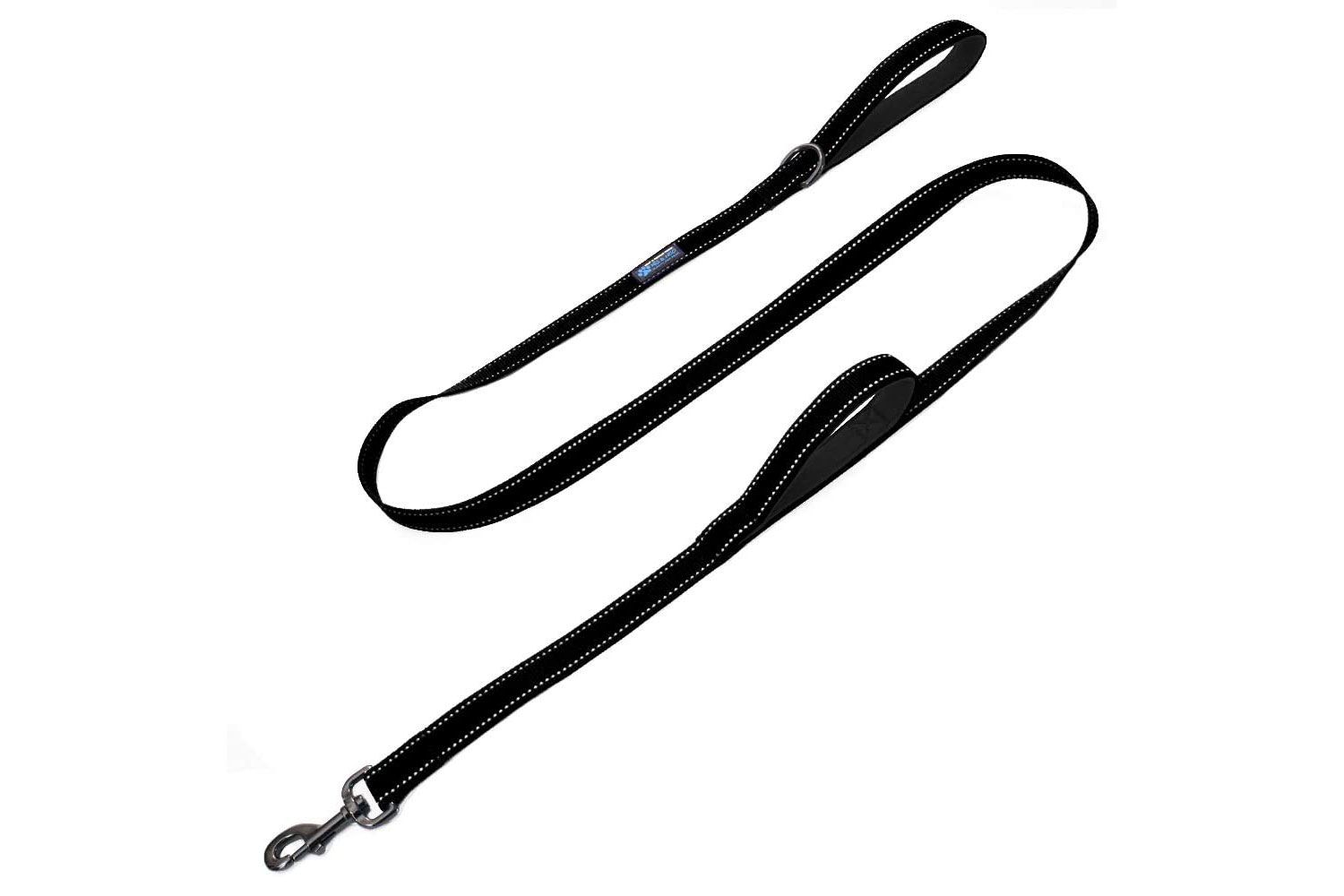 Max and Neo Dog Gear Nylon Reflective Double Dog Leash