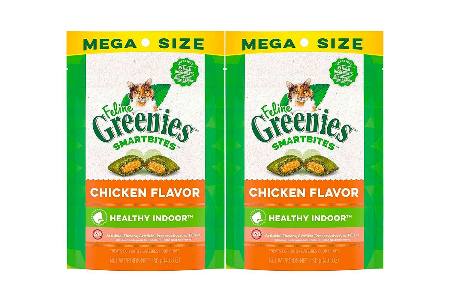 Amazon Greenies Feline SMARTBITES Hairball Control Chicken