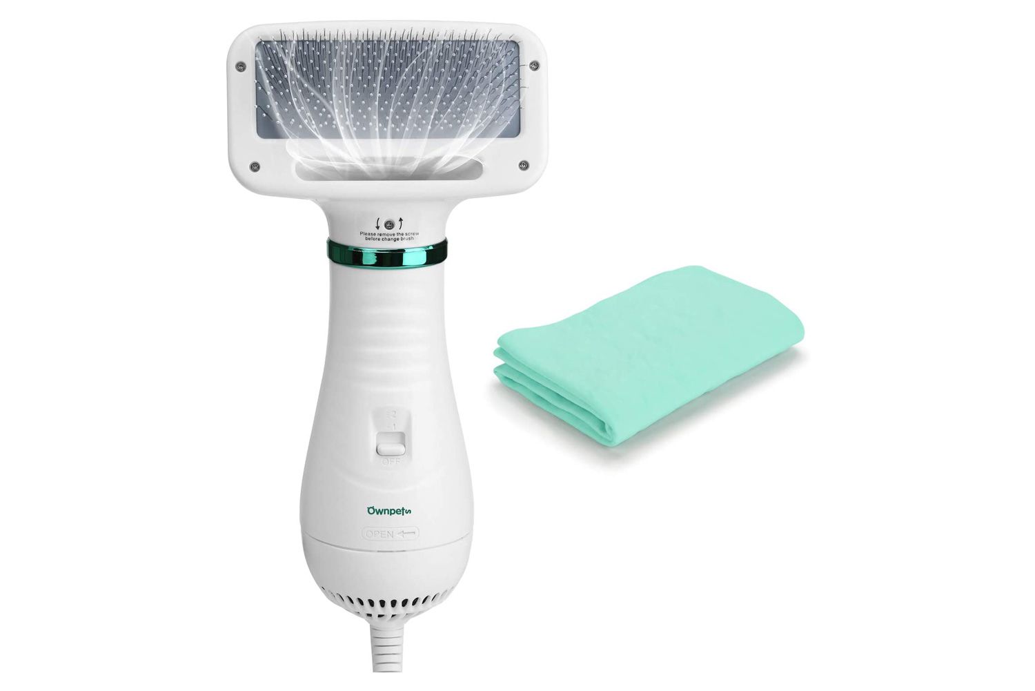 Ownpets Pet Hair Dryer with Slicker