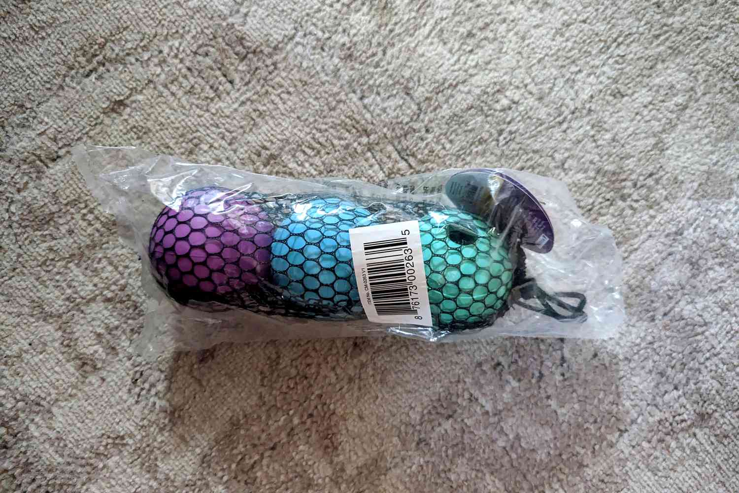 Chew King Fetch Balls Extremely Durable Dog Toy Balls in their packaging