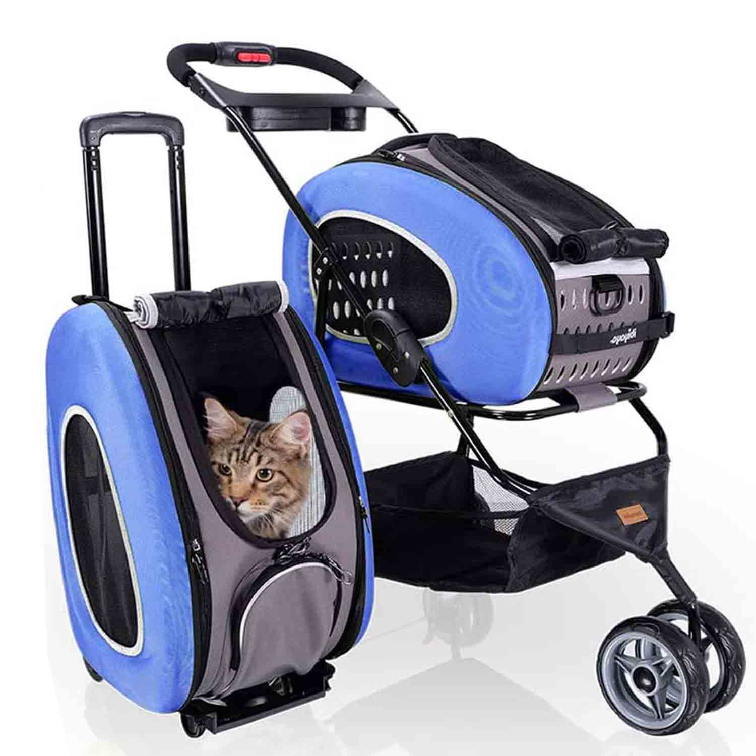 ibiyaya 5-in-1 Pet Carrier with Backpack