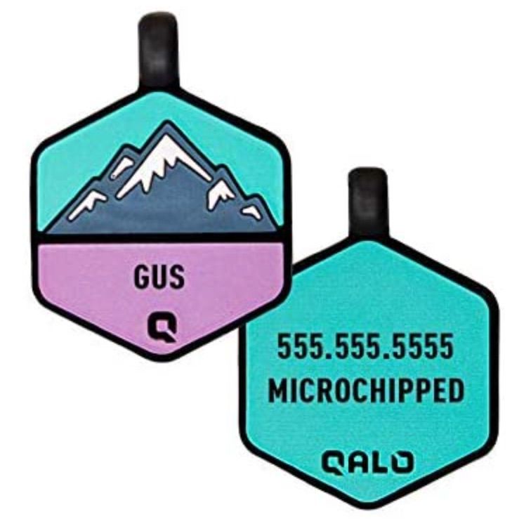 QALO自定义硅胶狗ID标签