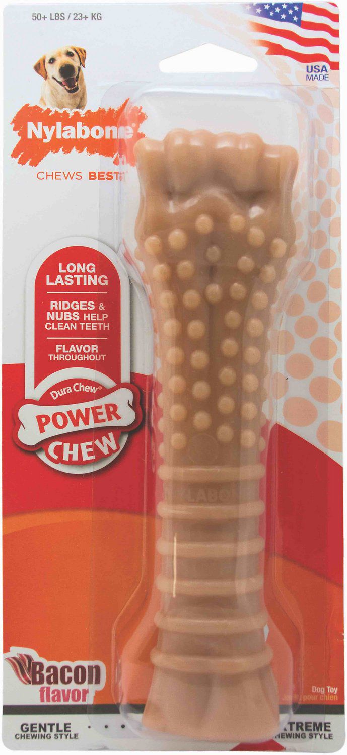 尼labone DuraChew培根味狗嚼玩具