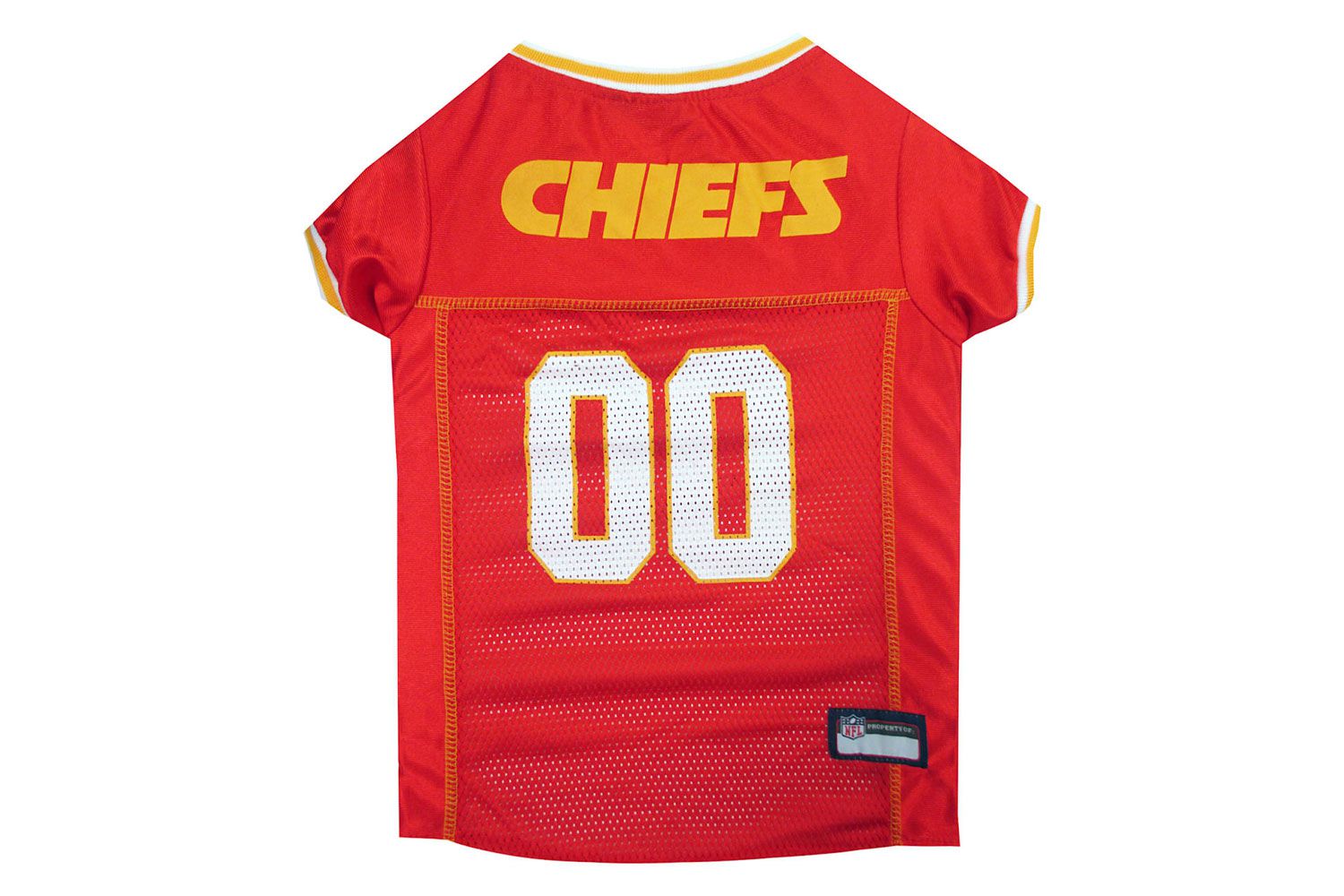 Pets First Kansas City Chiefs NFL Mesh Pet Jersey