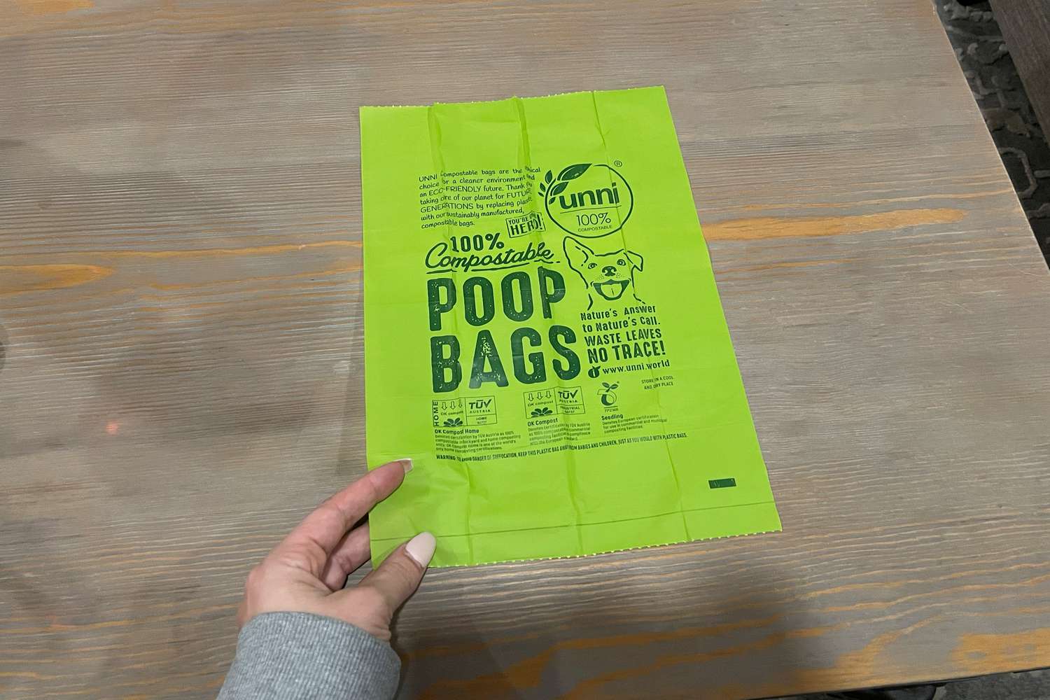 Unni Compostable Dog Poop Bags