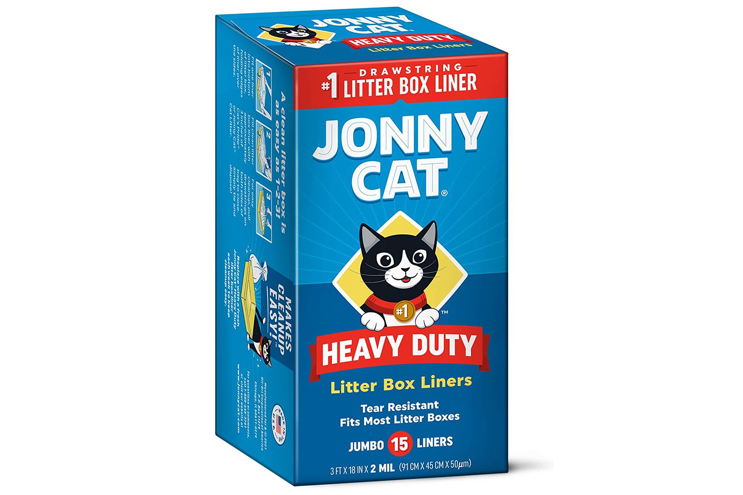 Jonny猫重型猫砂箱衬垫