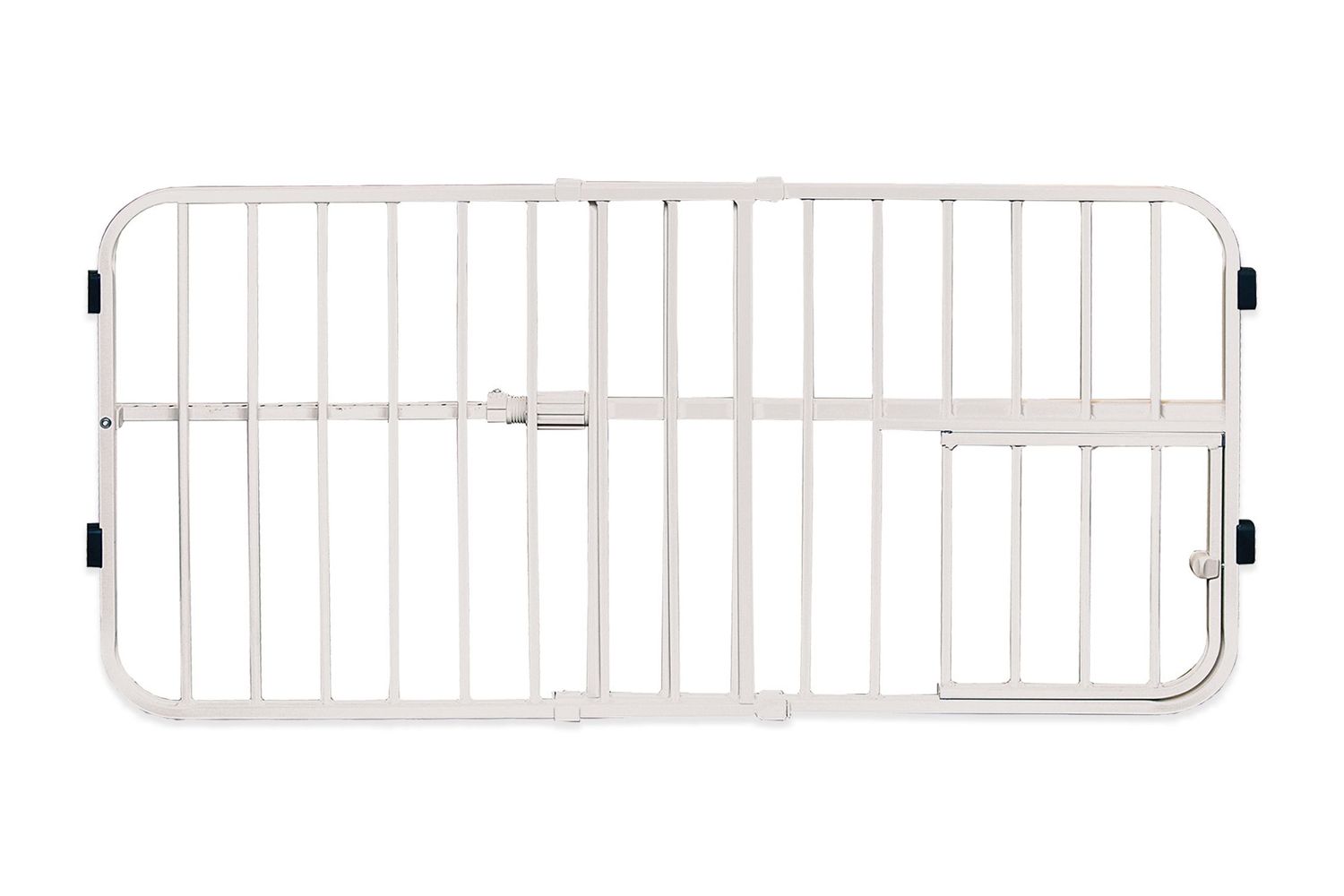 Carlson Pet Products Lil' Tuffy Expandable Gate with Small Pet Door
