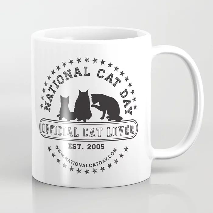 国家猫咪日咖啡杯