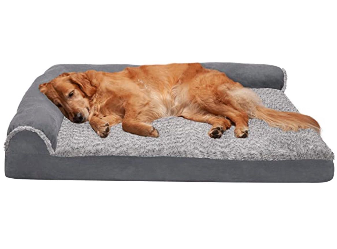 Furhaven宠物毛绒整形沙发＂width=